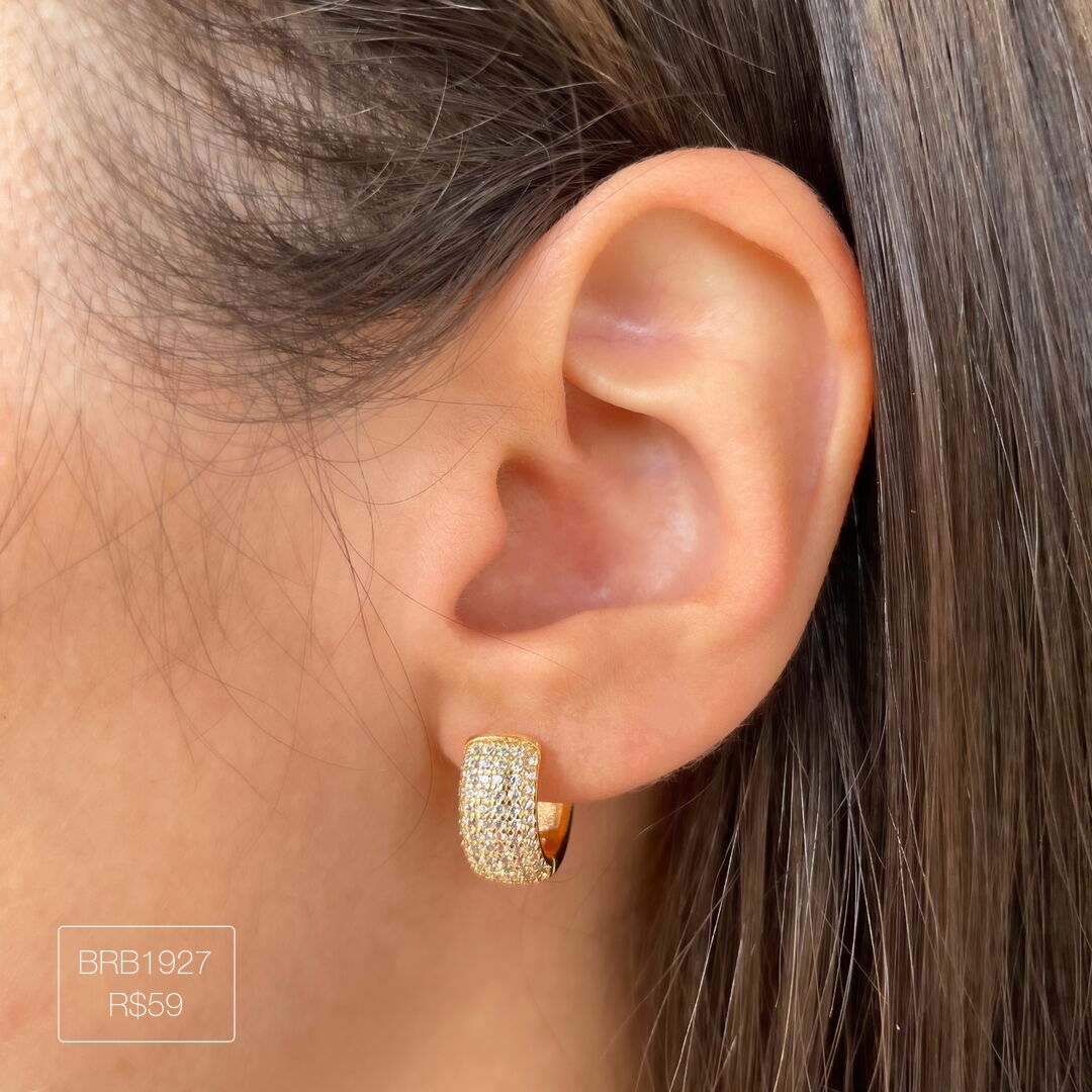 Argola Neymar Dourada